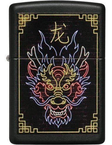 فندک زیپو Zippo 49396 (Neon Dragon Design) — تصویر ۵