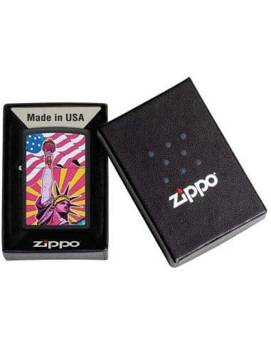 فندک زیپو Zippo 49784 (Lady Liberty Design) — تصویر ۱۲