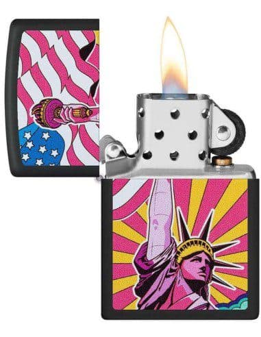 فندک زیپو Zippo 49784 (Lady Liberty Design) — تصویر ۸