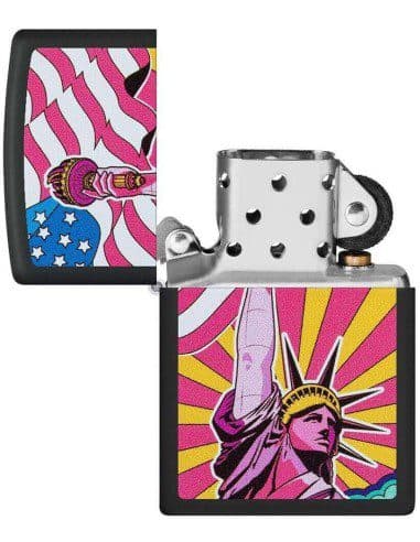 فندک زیپو Zippo 49784 (Lady Liberty Design) — تصویر ۳