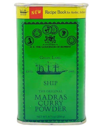 پودر ادویه کاری مدراس هندی شیپ 250 گرمی Ship Madras Curry Powder — تصویر ۵