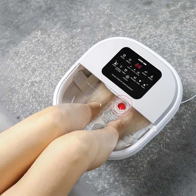 ماساژور تاشو حمام پا گرین Green Foldable Foot Bath Massager — تصویر ۷