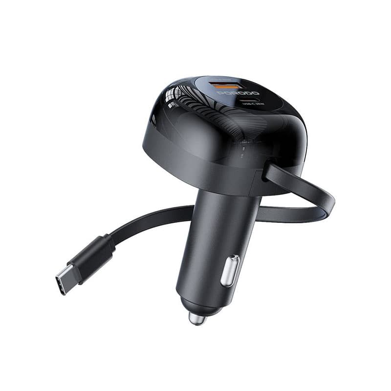 شارژر فندکی ۲ پورت پرودو porodo dual port car charger 36w — تصویر ۵