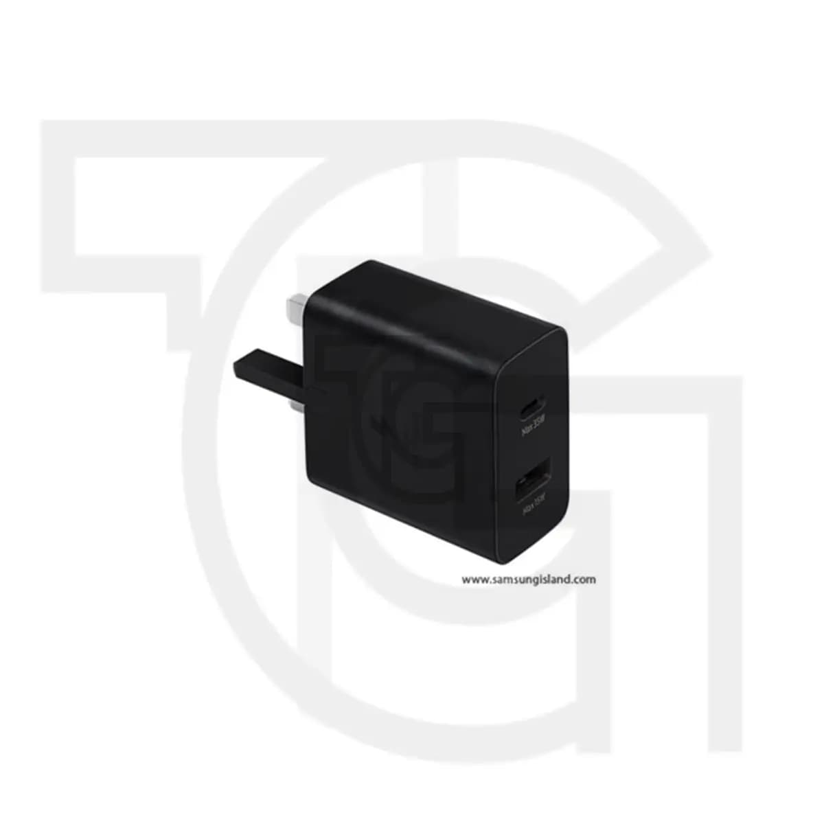 آداپتور کلگی,شارژر فست سامسونگ (مشکی)(وات35W) Charger Adapter Fast Samsung — تصویر ۲