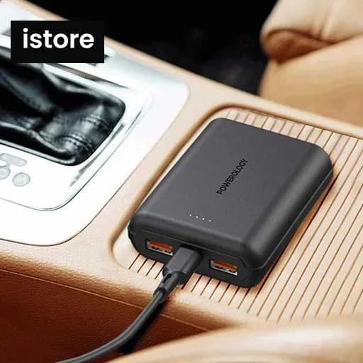پاوربانک پاورولوجی 10000 میلی آمپر مدل PPBCHA27 | نو با گارنتی Powerology 10000 mAh PD20w QC 18W 2*USB-A 1*USB-C Port Fast Charging Power Bank PPBCHA27 — تصویر ۷
