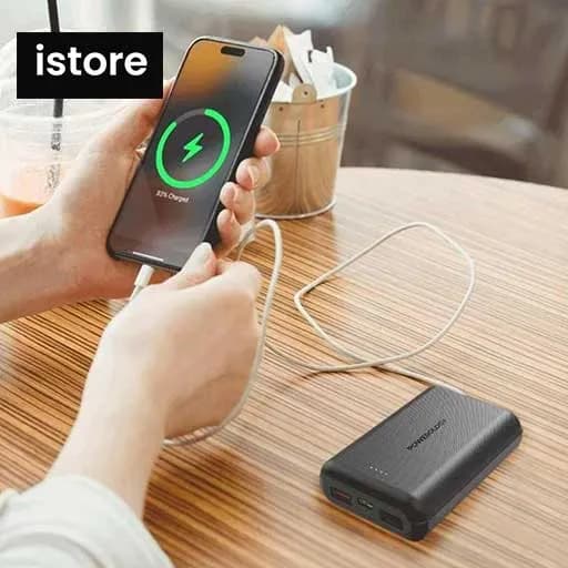پاوربانک پاورولوجی 10000 میلی آمپر مدل PPBCHA27 | نو با گارنتی Powerology 10000 mAh PD20w QC 18W 2*USB-A 1*USB-C Port Fast Charging Power Bank PPBCHA27 — تصویر ۶