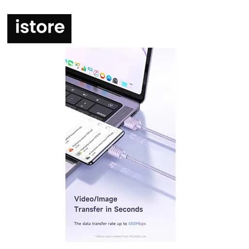 کابل USB به USB-C مک دودو مدل CA-3650 طول 1.2 متر نو با گارنتی | کابل تایپ سی فست شارژ Mcdodo CA-3650 | Mcdodo CA-3650 type C fast charging cable — تصویر ۹