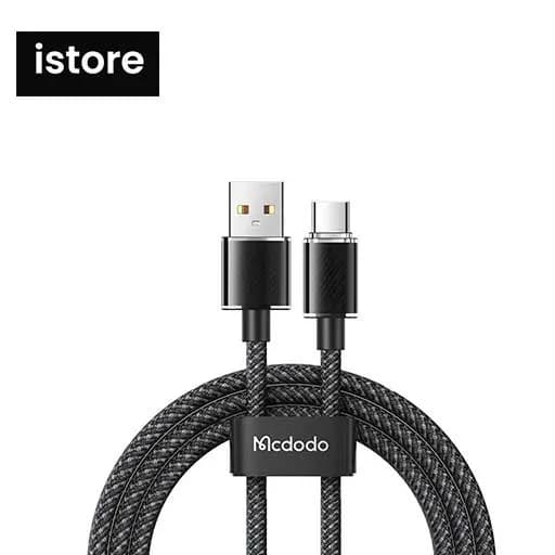 کابل USB به USB-C مک دودو مدل CA-3650 طول 1.2 متر نو با گارنتی | کابل تایپ سی فست شارژ Mcdodo CA-3650 | Mcdodo CA-3650 type C fast charging cable — تصویر ۶