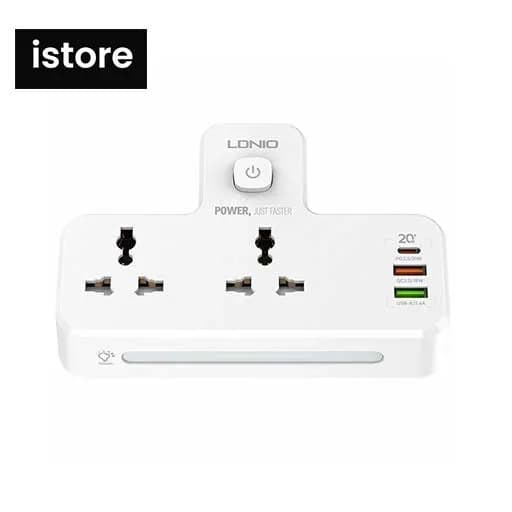 چند راهی برق الدینیو SC2311 ا LDNIO SC2311 3port USB Charger And Power Strip — تصویر ۷