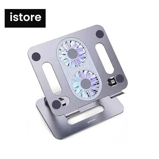 پایه نگهدارنده لپ تاپ سایز 14 تا 17 اینچ همراه با فن پرودو مدل PD-ALSCF ا Porodo Adjustable Laptop Stand with Cooling Fan and Aluminum Alloy PD-ALSCF — تصویر ۴