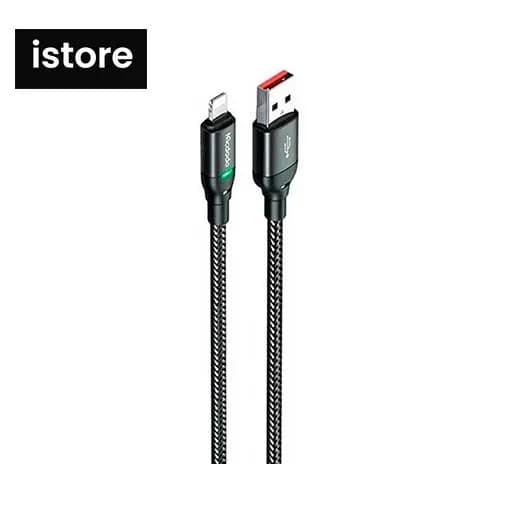 کابل آیفون فست شارژ Mcdodo CA-2700 3A PD 1.2m ا MCDODO CA-2700 3A 1.2M LIGHTNING CABLE — تصویر ۱۰