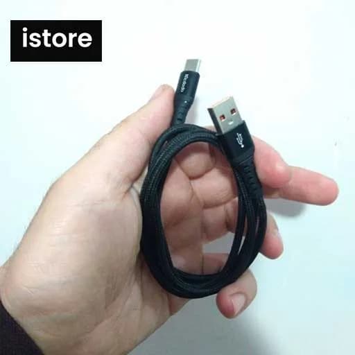 کابل تبدیل USB به USB-C مک دودو مدل CA-2271 طول 1 متر مشکی نو با گارانتی | کابل تایپ a به تایپ سی Mcdodo CA-2271 USB to USB-C Cable 1M — تصویر ۲