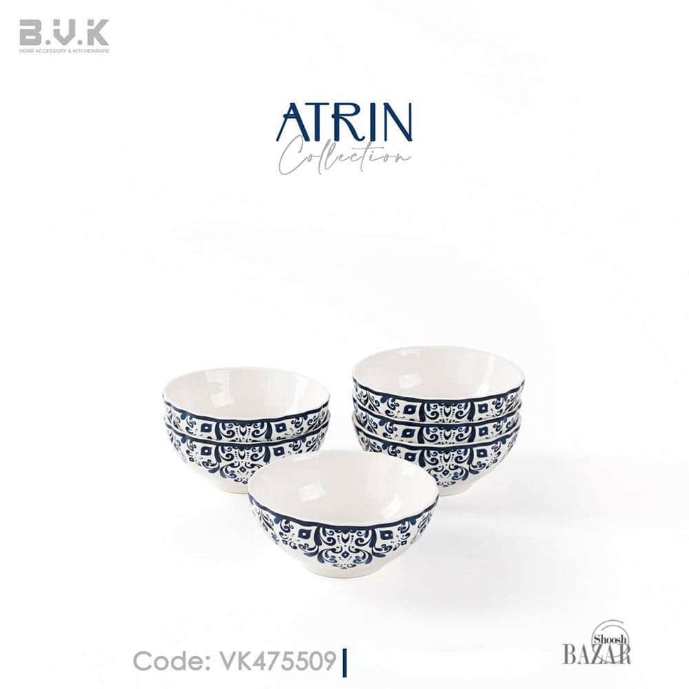 پیاله قلم آبی بی وی کی کد 475509 مدل آترین — تصویر ۲