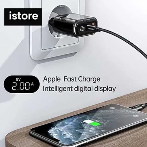 شارژر دیواری فست شارژ به همراه کابل شارژ مک دودو مدل CHARGER FAST MCDODO CH-7171 توان 20 وات — تصویر ۷