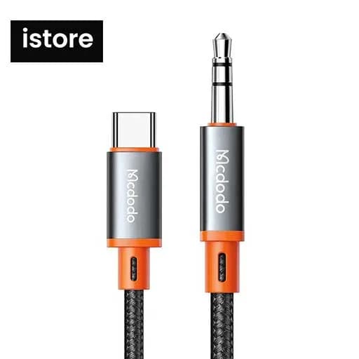 کابل تبدیل USB-C به AUX مک دودو مدل CA-0820 طول 1.2 متر |Mac Dodo USB-C to AUX conversion cable