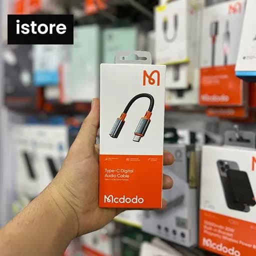 مبدل USB-C به جک 3.5 میلیمتری مک دودو مدل CA-7561 | Converter USB-C to 3.5 mm MacDodo model CA-7561 — تصویر ۸