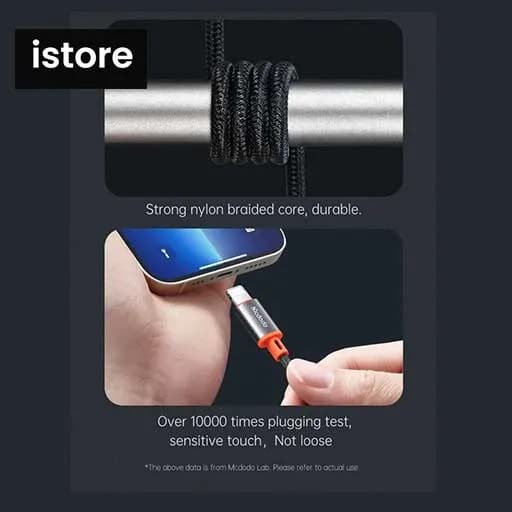 کابل تبدیل لایتنینگ به AUX مک دودو مدل CA-0780 طول 1.2 متر | با گارانتیLightning to AUX conversion cable Mac Dodo — تصویر ۵