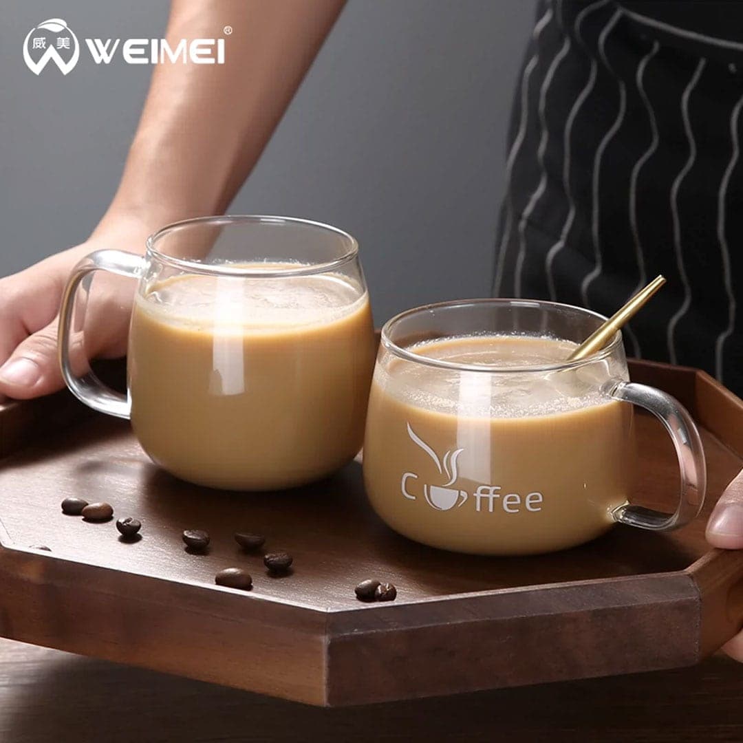 ماگ پیرکس Coffee Weimei 400cc — تصویر ۴