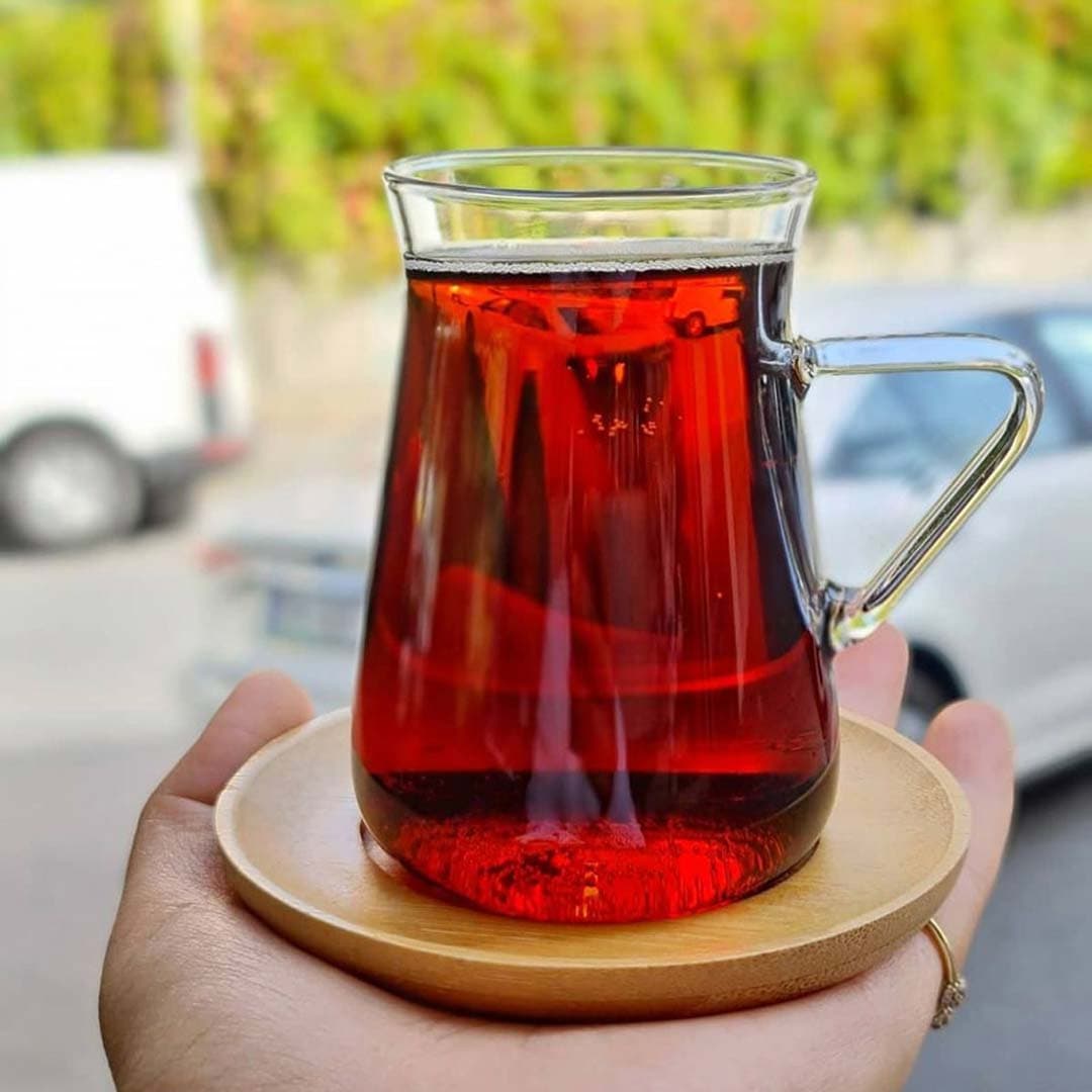 فنجان چای پیرکس ترکیه Arow Keyif 160cc — تصویر ۹