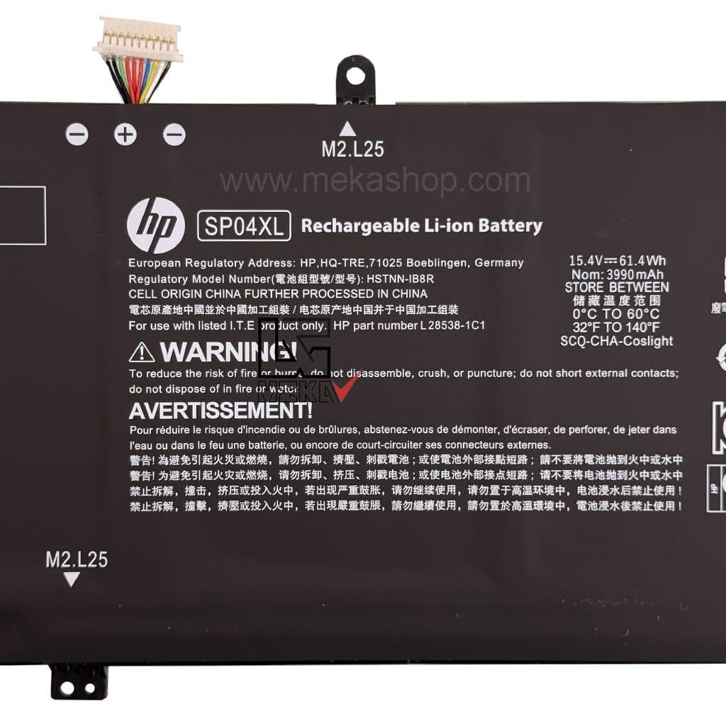 باتری اورجینال لپ تاپ HP Spectre X360 13 مدل SP04XL — تصویر ۵