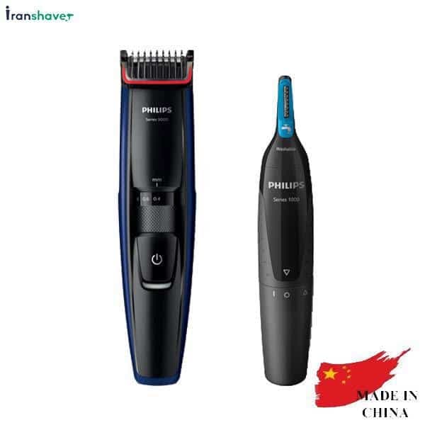 ماشین اصلاح صورت فیلیپس مدل BT5190+موزن گوش و بینی NT1151