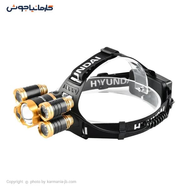 چراغ پیشانی شارژی هیوندای مدل HP8050 — تصویر ۴