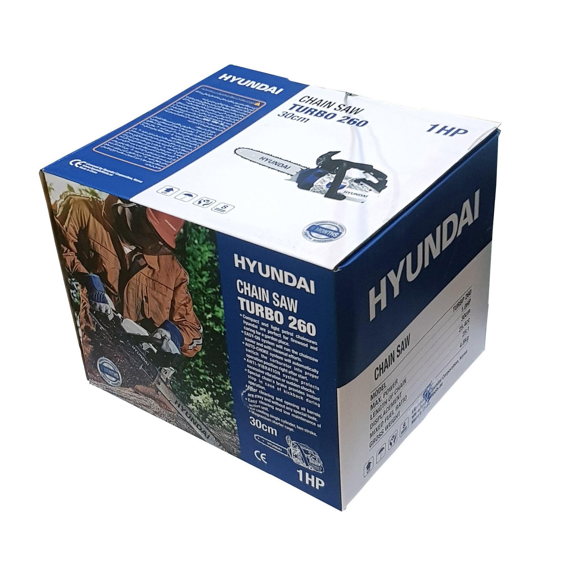 اره زنجیری بنزینی هیوندای مدل Turbo 260 — تصویر ۱۰
