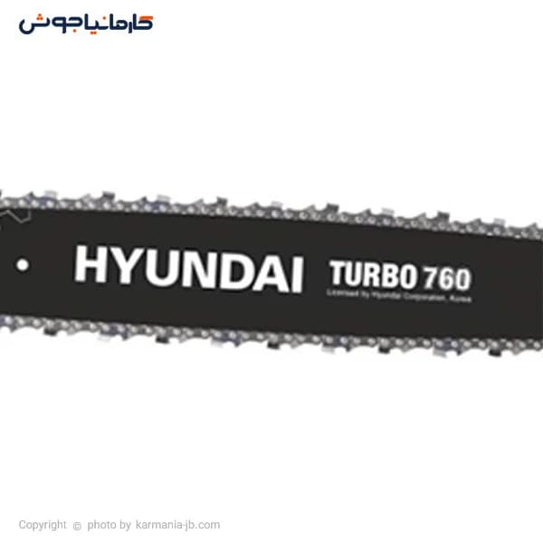 اره زنجیری بنزینی هیوندای مدل TURBO 760 — تصویر ۹