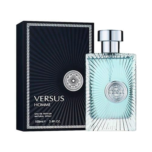 عطر ادکلن مردانه فرگرانس ورد ورساچه پورهوم (ورسوس هوم ) Fragrance World Versus Homme حجم 100 میل