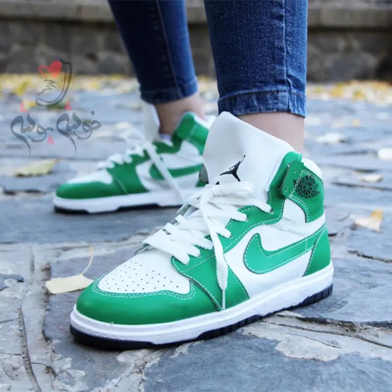 کتانی نایک جردن ساقدار سبز NIKE JORDAN — تصویر ۴