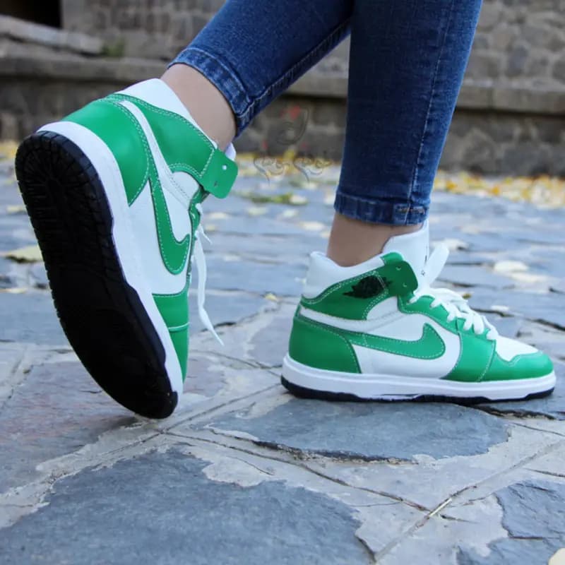 کتانی نایک جردن ساقدار سبز NIKE JORDAN — تصویر ۳