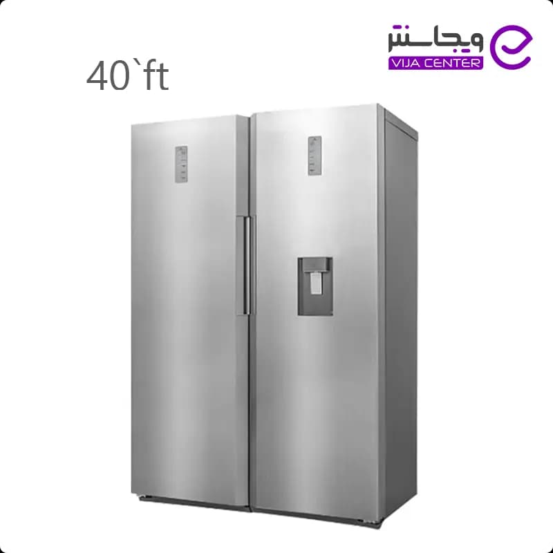 یخچال فریزر دوقلو دوو مدل SRI-21S/SFI-21S — تصویر ۴
