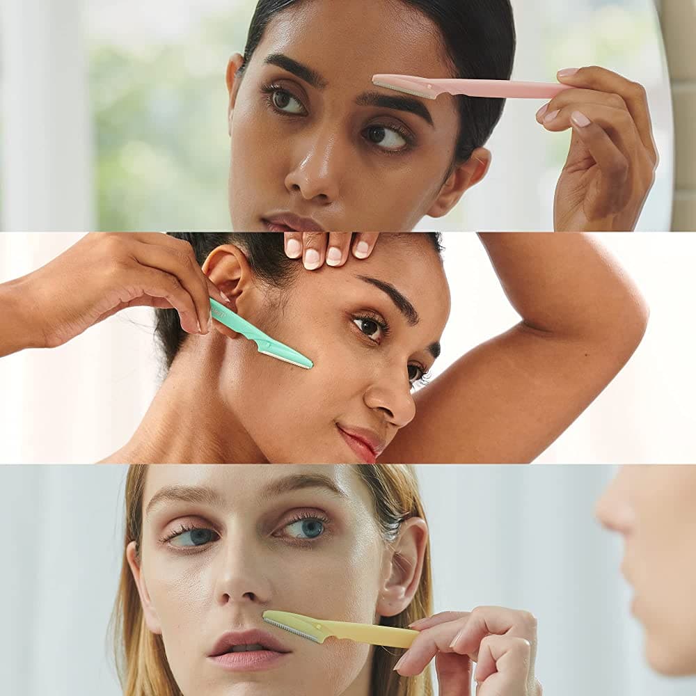 تیغ ابرو و صورت تینکل پک 3 عددی TINKLE Eyebrow Razor (Pack of 3) — تصویر ۸