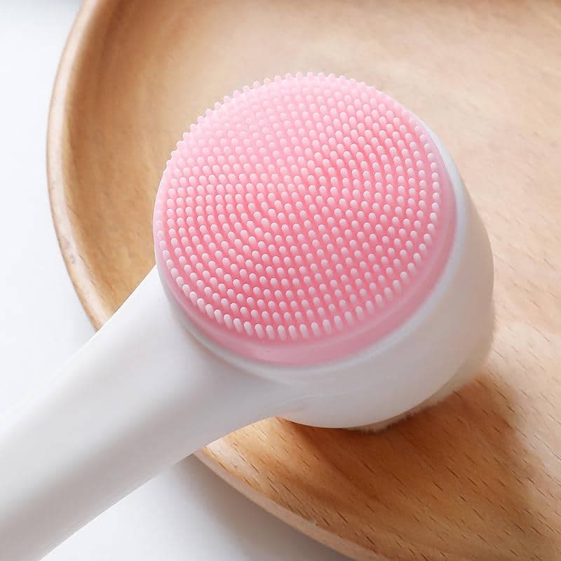 فیس براش دو طرفه دستی کیفیت درجه یک Double side Manual Face Brush — تصویر ۹