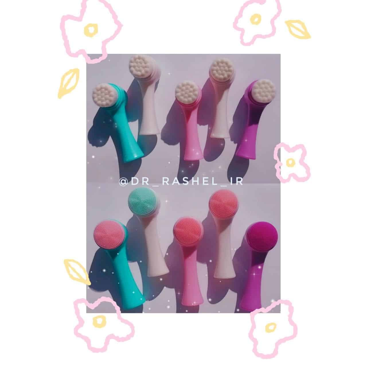 فیس براش دو طرفه دستی کیفیت درجه یک Double side Manual Face Brush — تصویر ۱۰