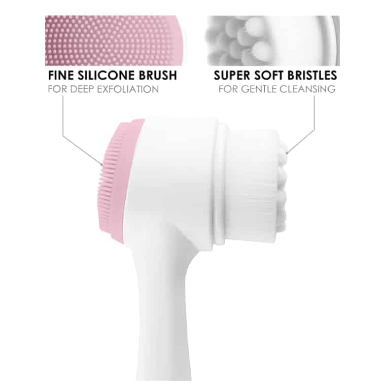 فیس براش دو طرفه دستی کیفیت درجه یک Double side Manual Face Brush — تصویر ۷