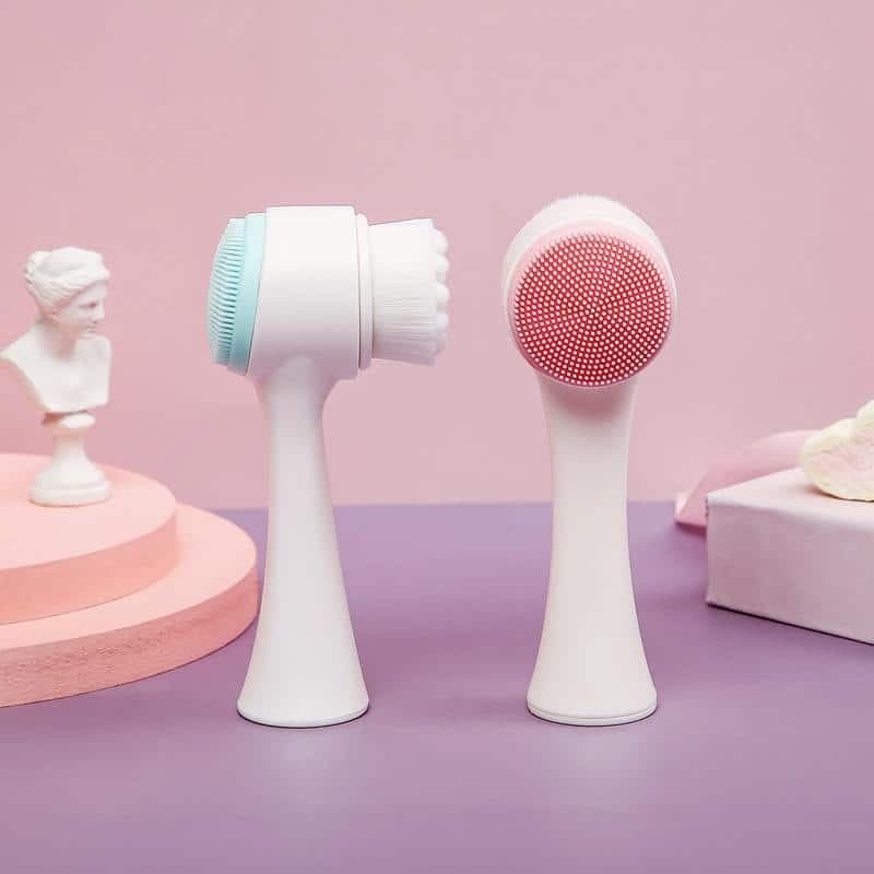 فیس براش دو طرفه دستی کیفیت درجه یک Double side Manual Face Brush