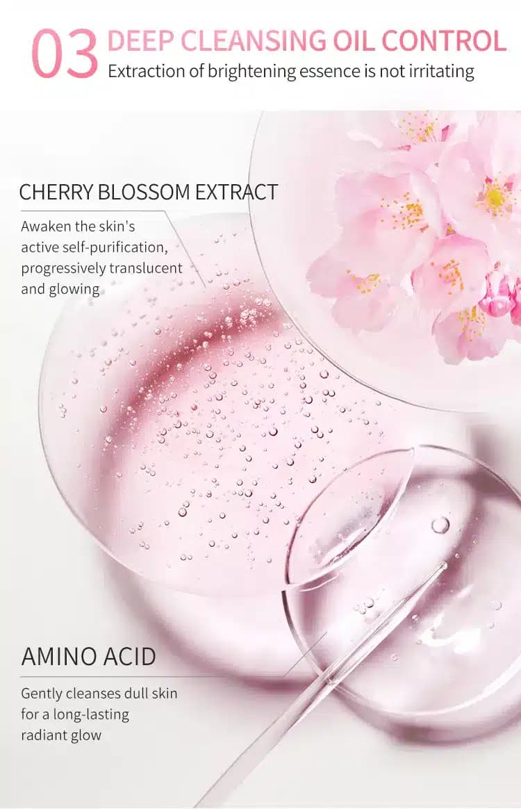 شوینده صورت شکوفه گیلاس استلین اورجینال 100 میل ESTELIN Cherry Blossoms Micro-nutritive Cleanser — تصویر ۱۲