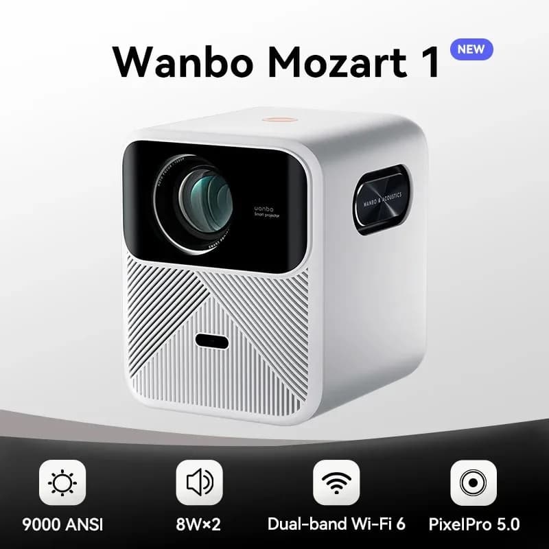 ویدئو پروژکتور ونبو Wanbo Mozart 1 — تصویر ۶