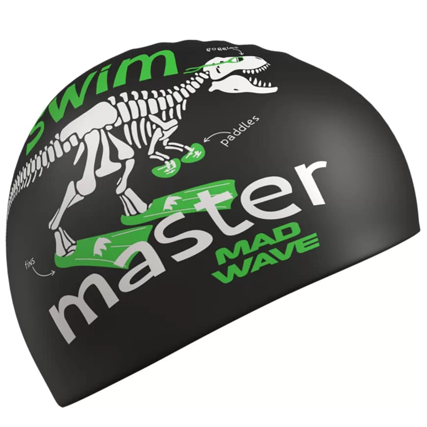 کلاه شنا سیلیکونی مدویو مدل Swim master big — تصویر ۳