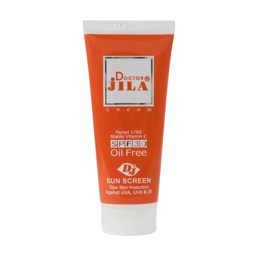 کرم ضدآفتاب فاقد چربی SPF30 رنگی دکتر ژیلا — تصویر ۴