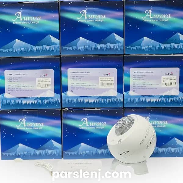 چراغ خواب و پروژکتور کهکشانی طرح کروی — تصویر ۲
