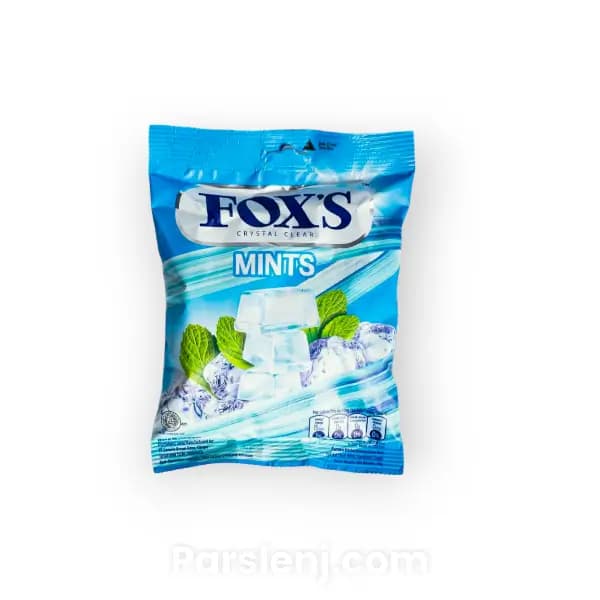 آبنبات فاکسز Fox’s پاکتی با طعم نعنا یخی 90 گرمی