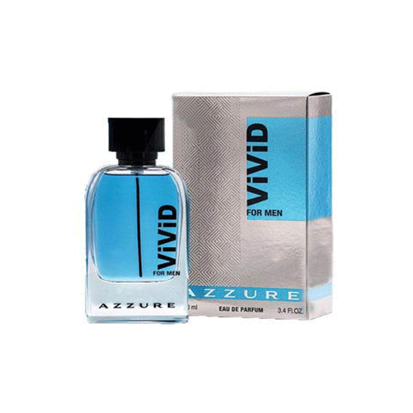 ادو پرفیوم مردانه فراگرنس ورد مدل ویوید Vivid Azzure Men حجم 100 میلی‌لیتر