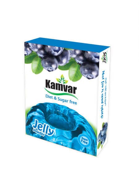 پودر ژله بدون قند و رژیمی کامور در 8 طعم — تصویر ۹
