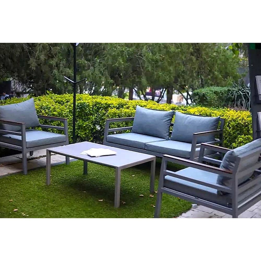 مبل دو نفره نظری مدل دنیز -تمام آلومینیومی -Deniz Double Seat — تصویر ۷