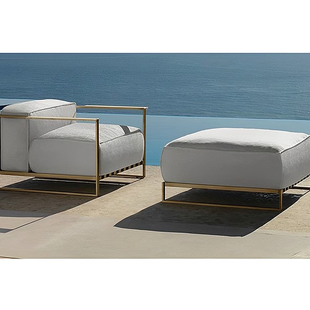 مبل تکنفره نظری مدل دنیز لانژ تک دسته-Deniz lounge Single Seat — تصویر ۳