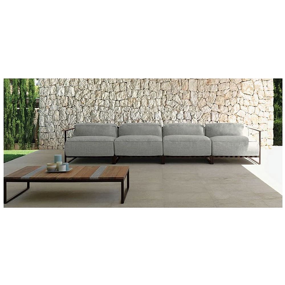 مبل تکنفره نظری مدل دنیز لانژ بدون دسته -Deniz lounge Single Seat — تصویر ۲