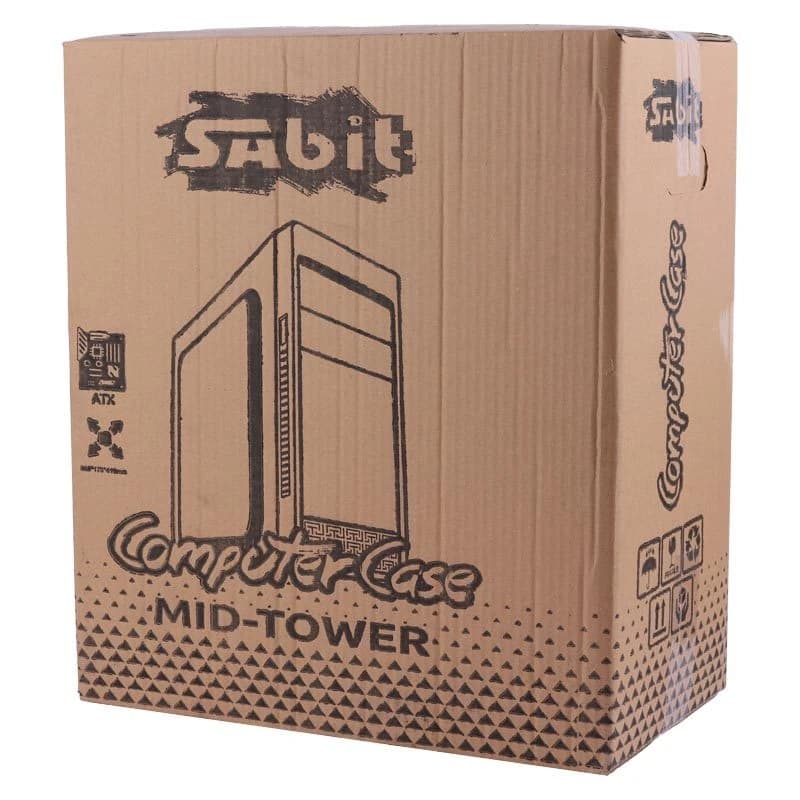قاب کیس کامپیوتر سابیت SABIT C-10 USB3،0 — تصویر ۵