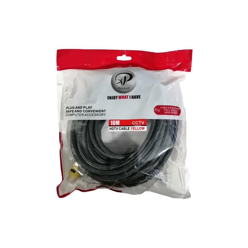 کابل XP-Product HDMI 10m Yellow ایکس پی — تصویر ۵